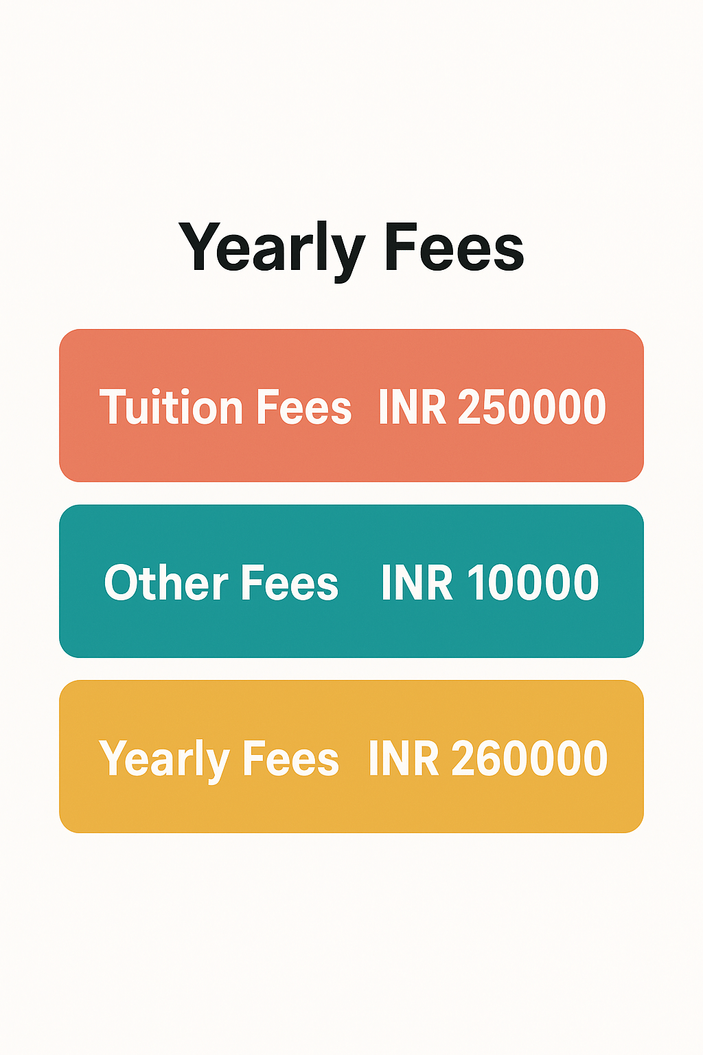 Course fees SLS Pune