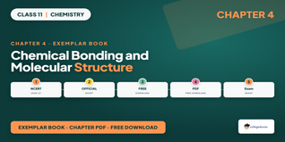 NCERT Exemplar Book Class 11 Chemistry Chapter 4 Chemical Bonding and Molecular Structure PDF
