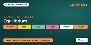 NCERT Exemplar Book Class 11 Chemistry Chapter 6 Equilibrium PDF