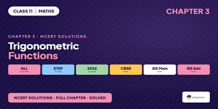 NCERT Solutions Class 11 Maths Chapter 3 Trigonometric Functions Miscellaneous Exercise