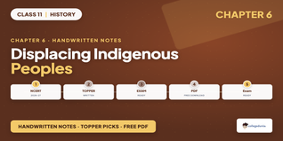 Displacing Indigenous Peoples Handwritten Notes PDF
