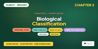 NCERT NCERT Book PDF Class 11 Biology Chapter 2 Biological Classification