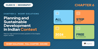 Planning and Sustainable Development Class 12 NCERT Solutions