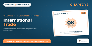 International Trade Class 12 Handwritten Notes PDF