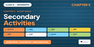 Secondary Activities Class 12 NCERT Book PDF Download