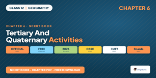 Tertiary and Quaternary Activities Class 12 NCERT Book PDF
