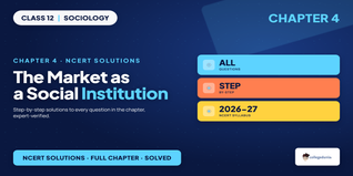 Market as a Social Institution Class 12 Solutions