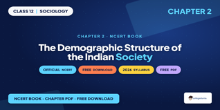 Demographic Structure of Society Class 12 NCERT Book PDF