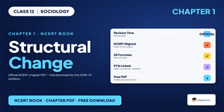 Structural Change Class 12 NCERT Book PDF