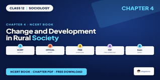 Change and Development in Rural Society Class 12 PDF