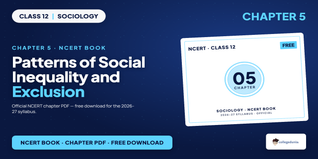 Patterns of Social Inequality Class 12 PDF Chapter 5