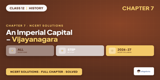 NCERT Solutions Class 12 History Chapter 7 Vijayanagara