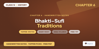 Bhakti-Sufi Traditions Class 12 Handwritten Notes History