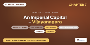 NCERT Book Class 12 History Chapter 7 Vijayanagara