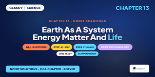 Earth as a System Class 9 Science NCERT Solutions