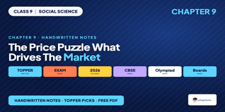 The Price Puzzle Class 9 Social Science Handwritten Notes