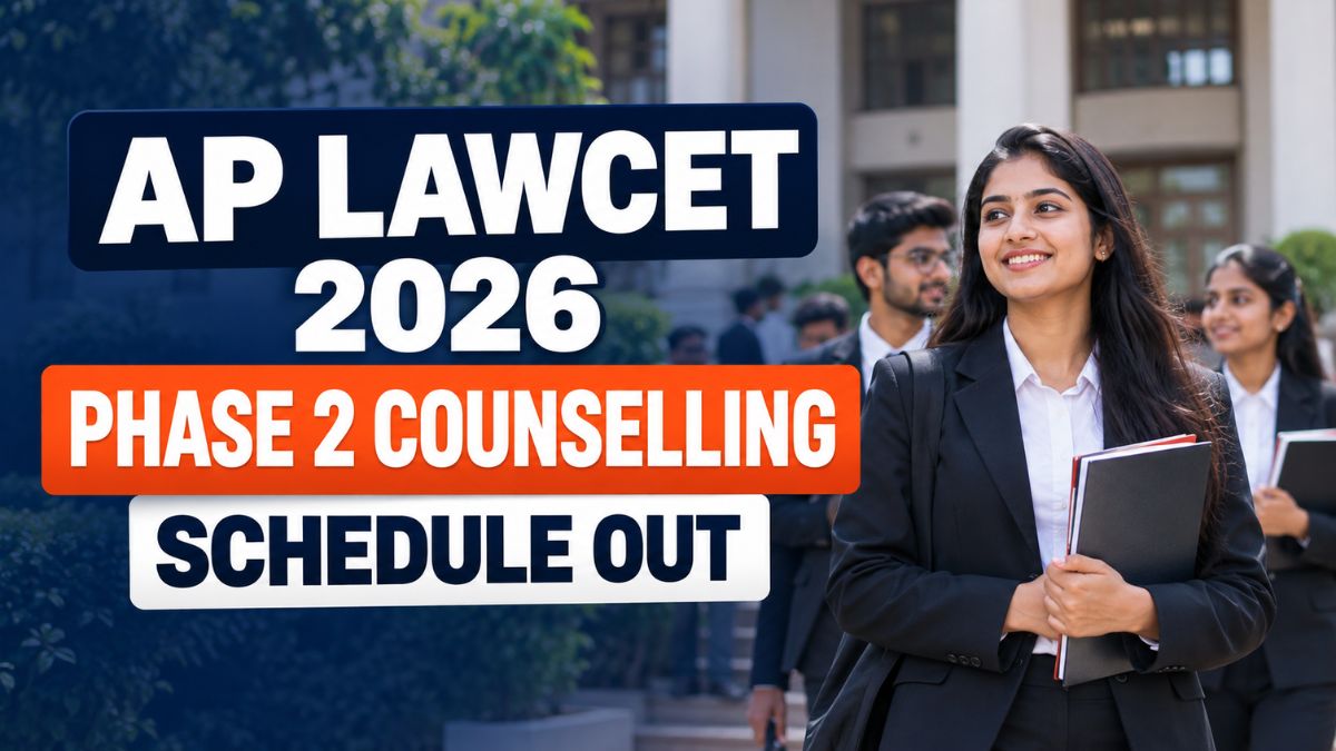 AP LAWCET, PGLCET Phase 2 Counselling 2026 Schedule Out