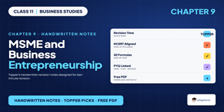 Class 11 Business Studies Chapter 9 Handwritten Notes PDF
