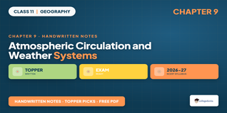 Class 11 Geography Chapter 9 Handwritten Notes PDF
