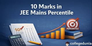 10 Marks in JEE Main Percentile