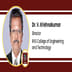 RVS School of Engineering and Technology, Dindigul, Director: Dr. V. Krishnakumar Interview