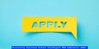 University Business School Chandigarh Admission 2023 Open For MBA Program; Apply Till May 31