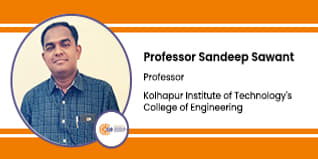 KIT's College Of Engineering, Kolhapur, Professor: Professor Sandeep Sawant Interview