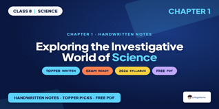 Exploring the Investigative World of Science Class 8 Science H
