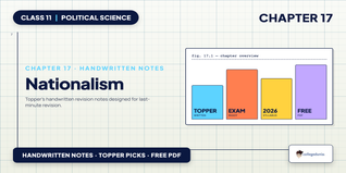 Nationalism Class 11 Political Science Handwritten Notes