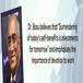 Dr. Basu believes that “Surrendering of today’s self-benefits is investments for tomorrow” and emphasizes the importance of devotion to work