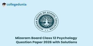 Mizoram Board Class 12 Psychology 2026 Question Paper with Solution PDF