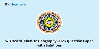 WB Board Class 12 Geography 2026 Question Paper with Solution PDF
