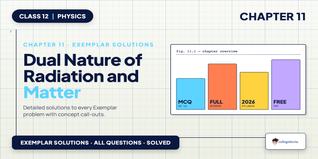 Dual Nature of Radiation Exemplar Solutions Class 12 PDF