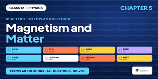 Magnetism and Matter Exemplar Solutions Class 12 - Free PDF