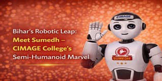 Bihar's Robotic Leap: Meet Sumedh – CIMAGE College’s Semi-Humanoid Marvel