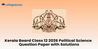 Kerala Board Class 12 2026 Political Science Question Paper with Solution PDF : Download Here