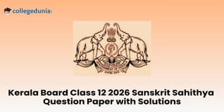 Kerala Board Class 12 2026 Sanskrit Sahithya Question Paper with Solution PDF : Download Here
