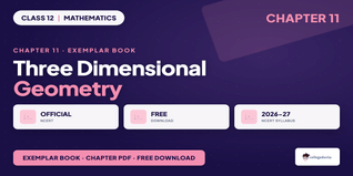 NCERT Maths Exemplar Class 12 PDF Download - Class 12 Maths Ch 11