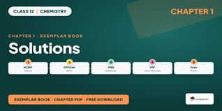 NCERT Exemplar Class 12 Chemistry Ch 1 Solutions - Download Free