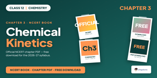 NCERT Class 12 Chemistry Chemical Kinetics Book PDF Download Free