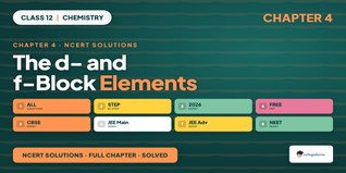 NCERT Solutions Class 12 Chemistry Chapter 4 The D And F Block Elements