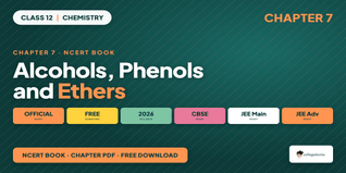 NCERT Class 12 Chemistry Alcohols Phenols Ethers PDF Download