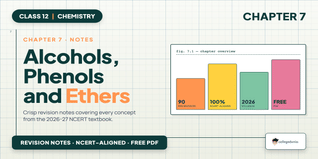 Class 12 Chemistry Alcohols Phenols Ethers Notes - Download PDF