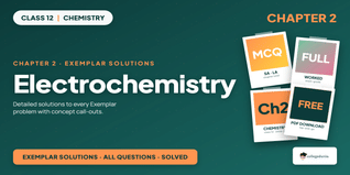 Class 12 Chemistry Ch 2 Electrochemistry Exemplar - Download PDF