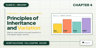 Principles of Inheritance and Variation NCERT Solutions PDF