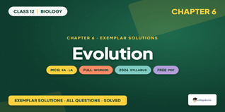 Evolution Class 12 Biology Exemplar Solutions PDF