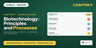 Biotechnology Class 12 NCERT Exemplar PDF Free Download Ch 9
