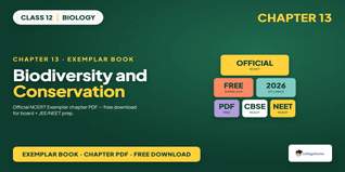 NCERT Exemplar Class 12 Biology PDF Free Download - Ch 13