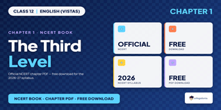 The Third Level Class 12 PDF Vistas Chapter 1 Free