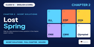 Lost Spring Class 12 NCERT Solutions PDF Download